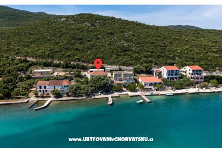 Beachfront apartments Ruskovic Drace & Trstenik Horvátország