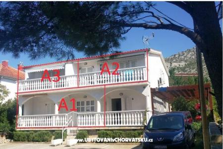 Apartmanok Bosi i Goli Starigrad Paklenica Horvátország