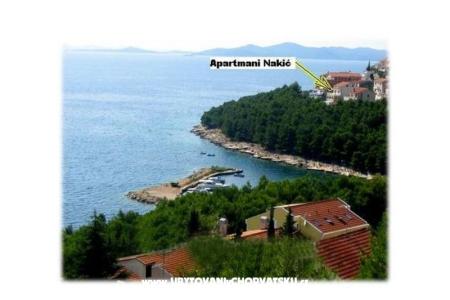 Apartmanok Nakić Pakoštane Horvátország