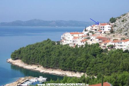 Apartmanok Šimun Pakoštane Horvátország